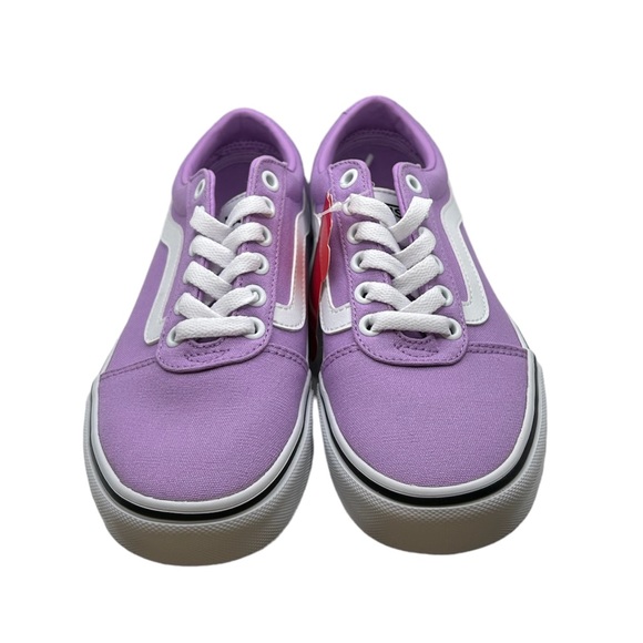 BNIB Vans Ward Canvas Lavender Sneaker Women’s Size 6 - Picture 2 of 8